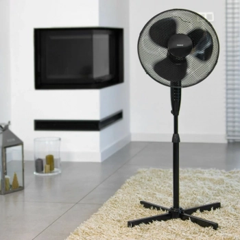 WENTYLATOR STOJĄCY KLAUSBERG 40cm 50W CZARNY